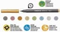 CARİOCA 43162 K.METALİK KEÇELİ KALEMİ 8'Lİ
