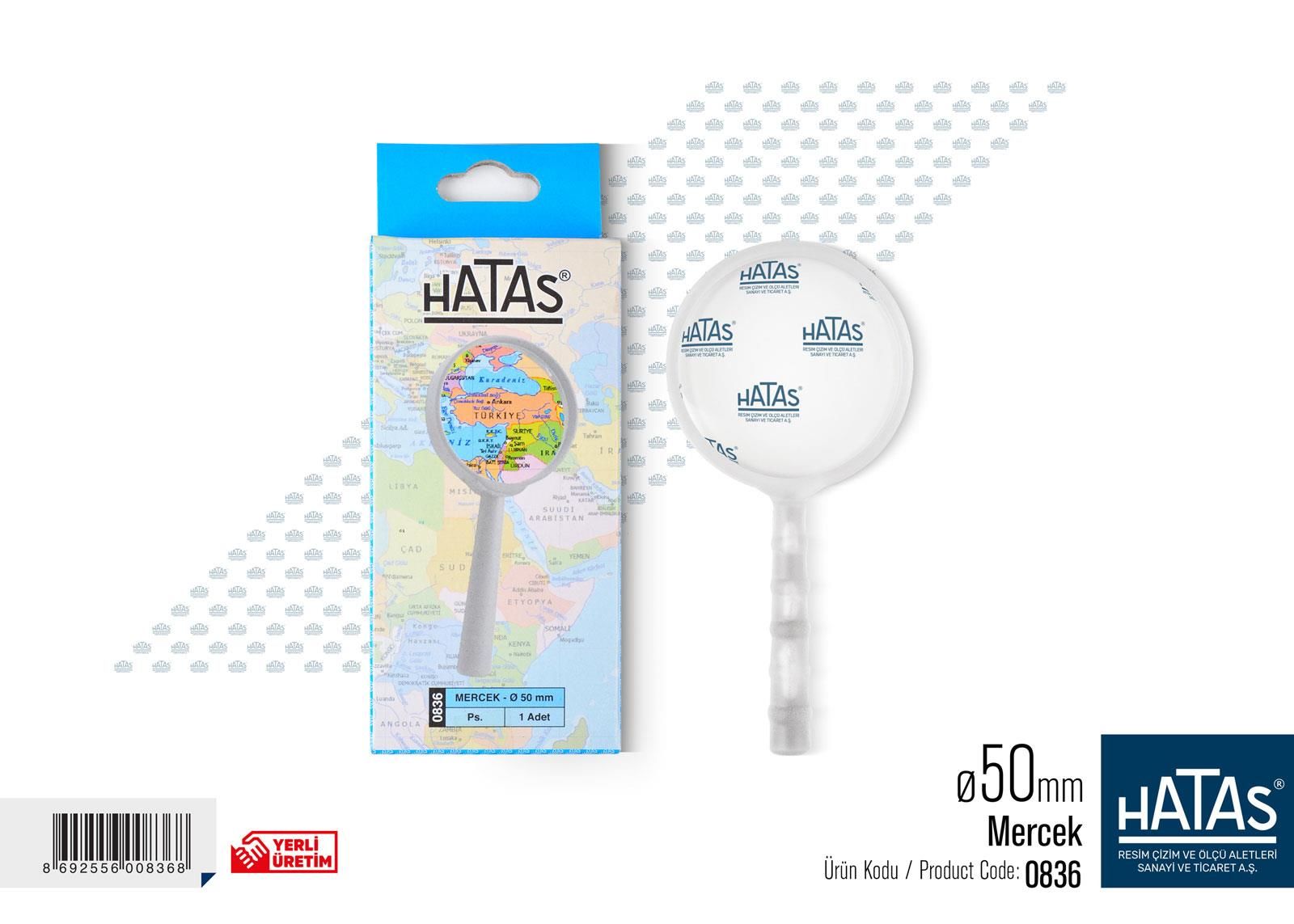 HATAS 0836 MERCEK 50 MM