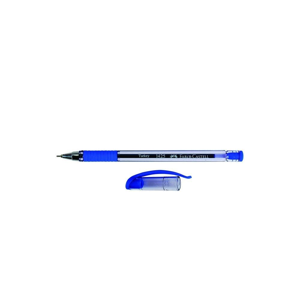 FABER TÜKENMEZ KALEM İĞNE UÇ MAVİ 142551-10'LU KT.