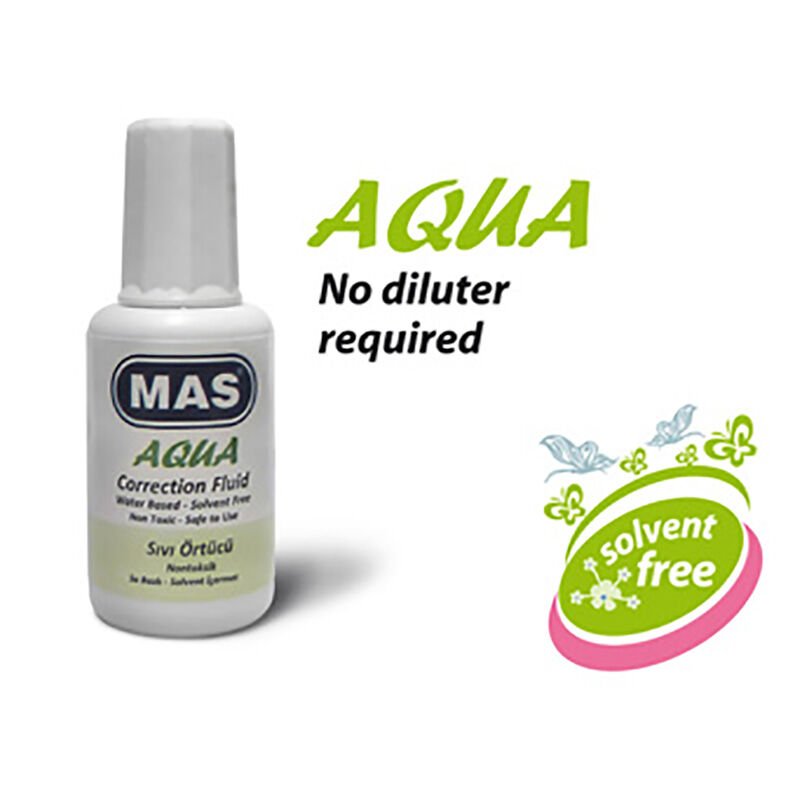 MAS 460 SIVI ÖRTÜCÜ SU BAZLI 20 ML 10'LU KT.