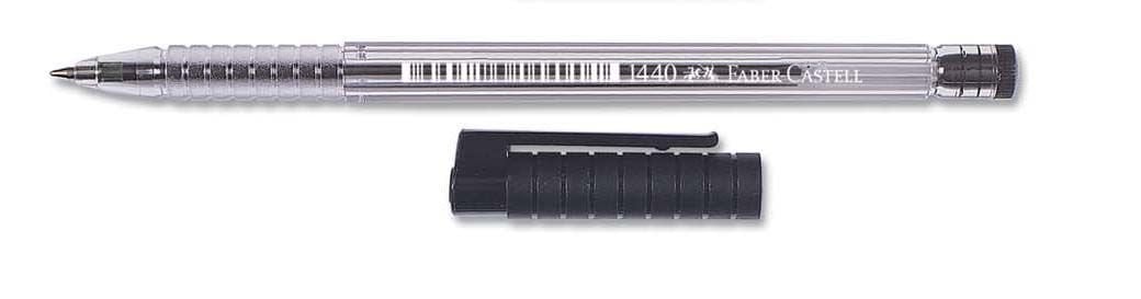 FABER TÜKENMEZ KALEM 0.8MM SİYAH 144099-50'Lİ