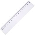 HATAS 0140 PLASTİK CETVEL 15 CM ŞEFFAF 25'Lİ KT.
