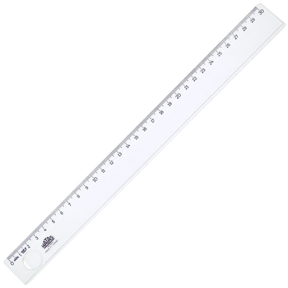 HATAS 0143 MERCEKLİ CETVEL 30 CM 25'Lİ KT.