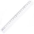HATAS 0145 PLASTİK CETVEL 20 CM NEON 48'Lİ KT.