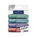 FABER 154624 FOSFORLU KALEM 46 METALİK RENK 4'LÜ