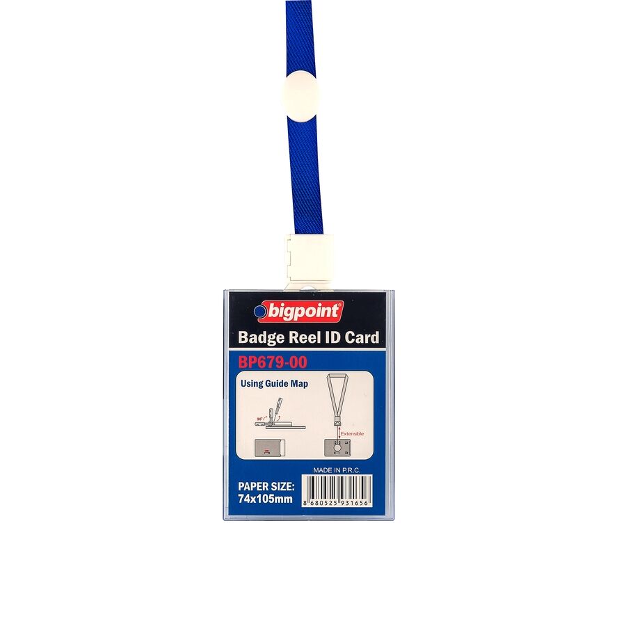 BİGPOİNT BP679 YOYOLU KART KABI YATAY 74X105MM 100'LÜ KUTU