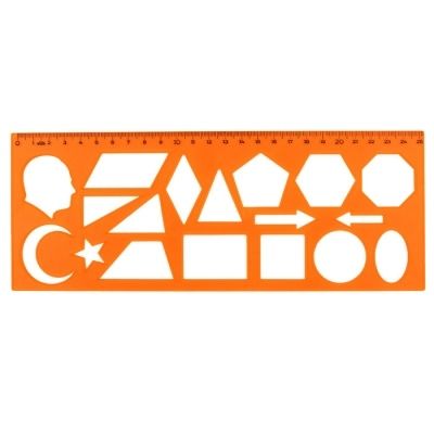 HATAS 02287 TÜRKİYE HARİTASI ŞABLONU 25'Lİ KT.