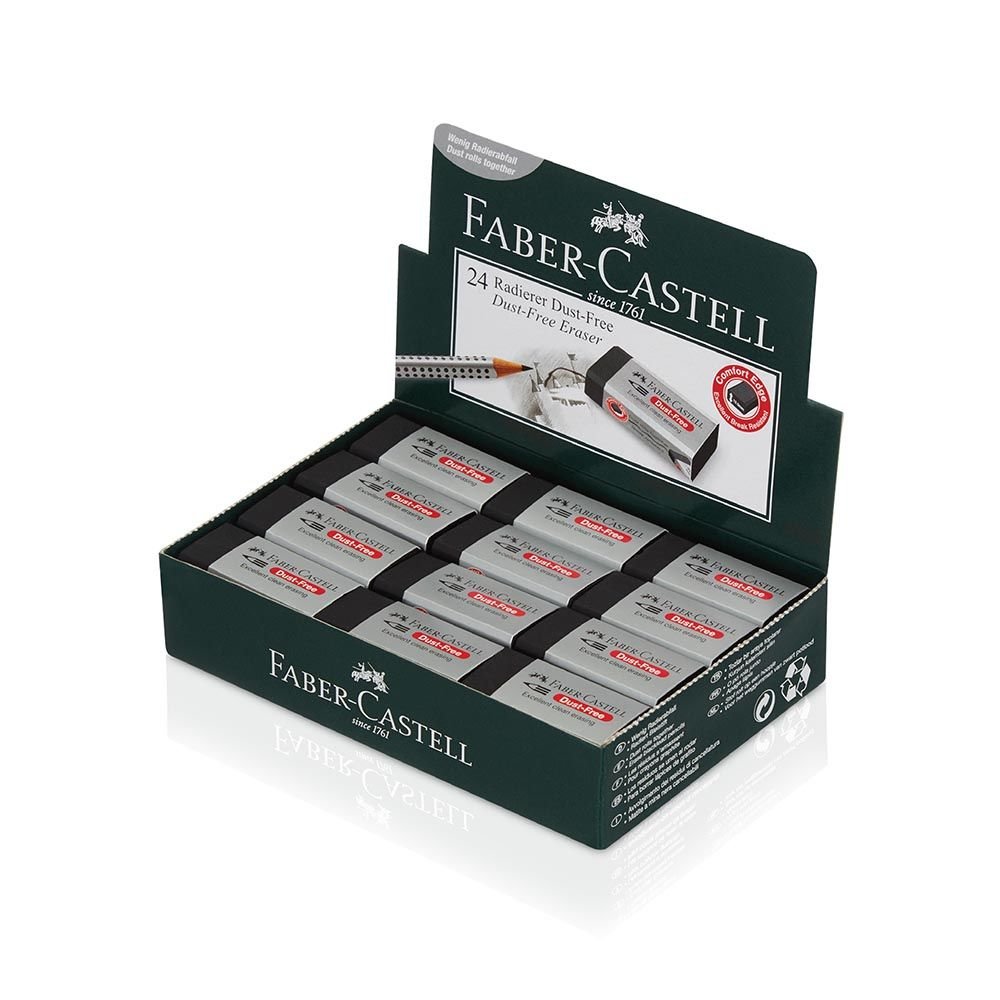 FABER 187171DUST-FREE SİYAH SİLGİ 24'LÜ