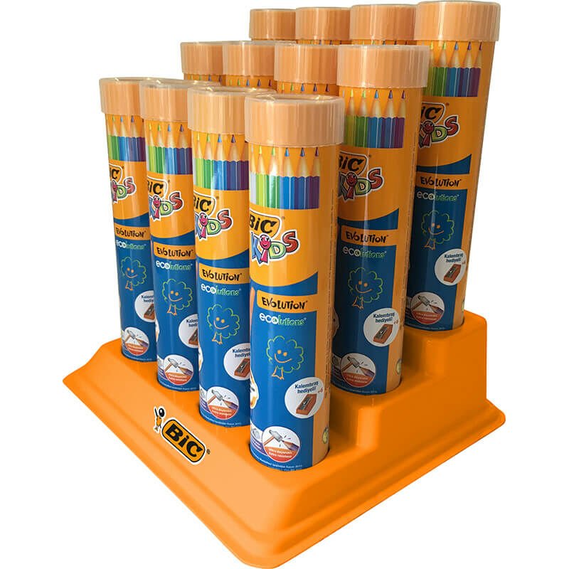 BİC EVOLUTION KURUBOYA KALEMİ 12 Lİ TÜP 958191