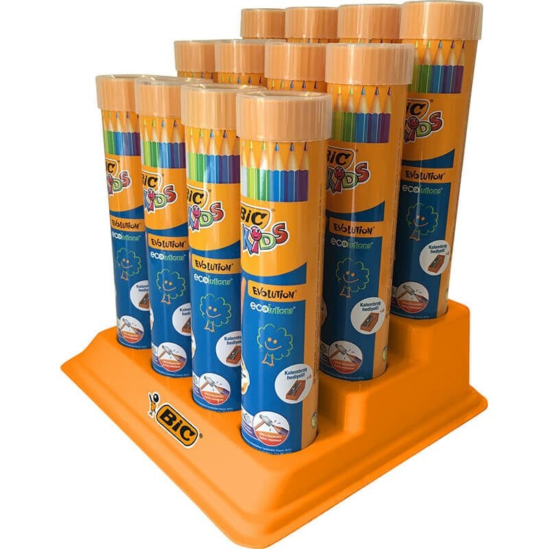 BİC EVOLUTION KURUBOYA KALEMİ 12 Lİ TÜP 958191