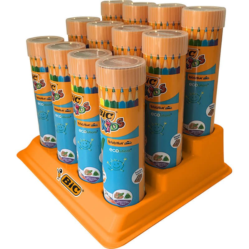 BİC EVOLUTION ÜÇGEN JUMBO BOYA KALEMİ 12 Lİ 958192