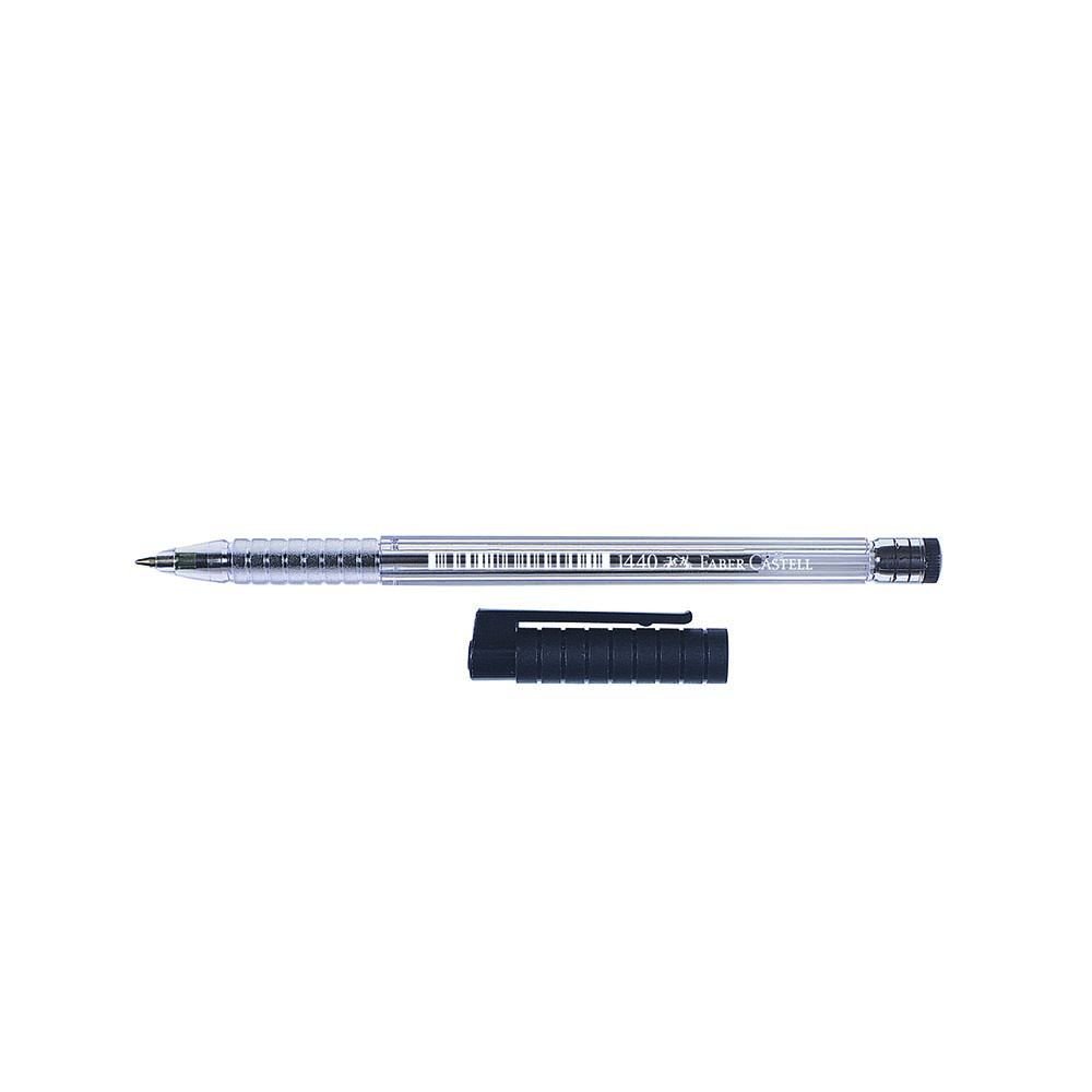FABER TÜKENMEZ KALEM 0.8MM SİYAH 144099-10'LU