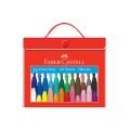 FABER 125125 125124 PASTEL BOYA PLS ÇANTALI (24'LÜ)