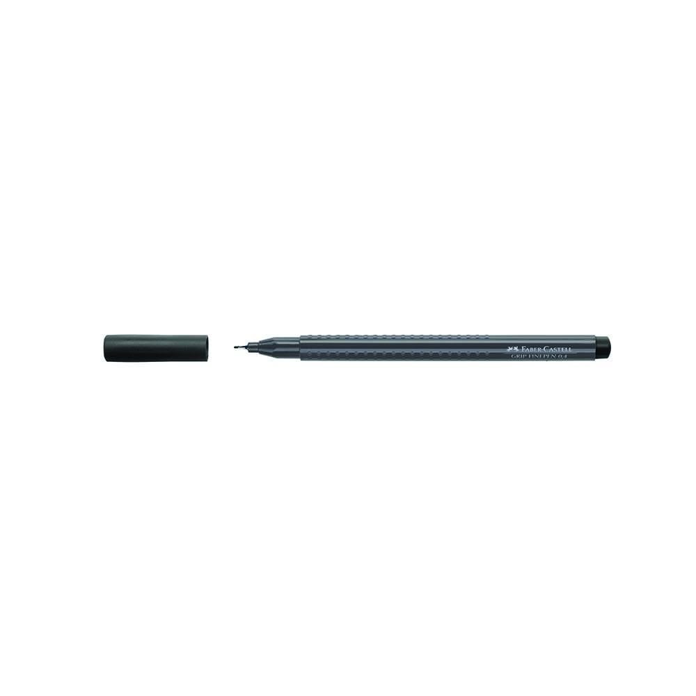 FABER 151699 GRİP FİNEPEN 0.4MM SİYAH (10'LU)