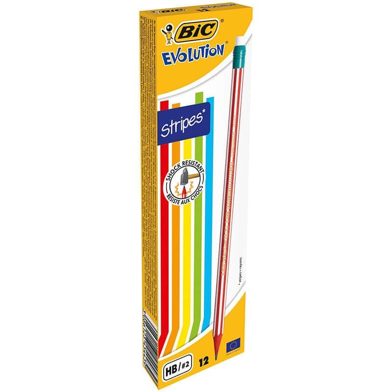 BİC EVOLUTION 646 SİLGİLİ KURŞUN KAL.12 Lİ 8960342