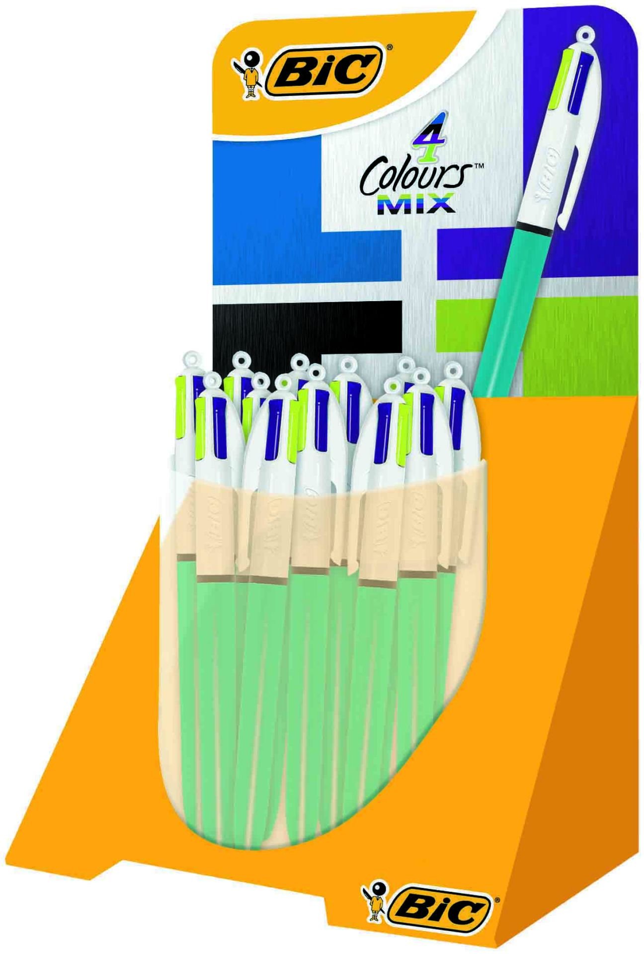 BİC TÜKENMEZ KALEM 4 RENK MEDİUM 12 Lİ KT 982866