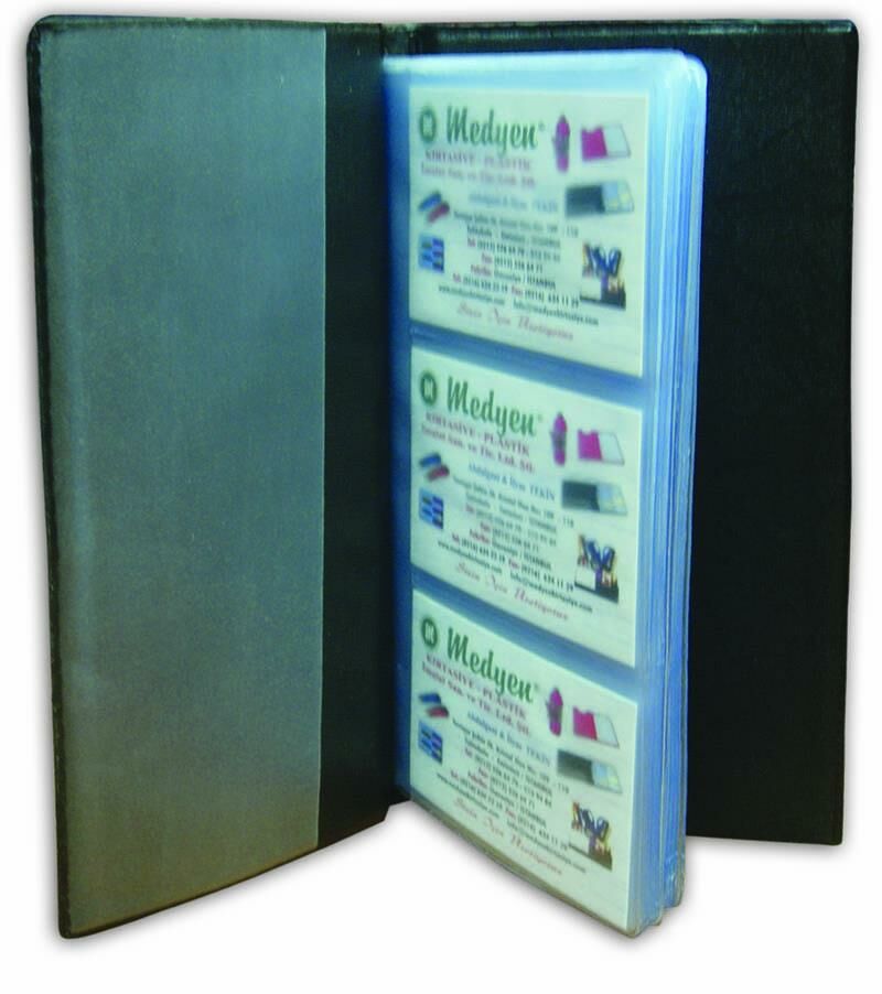 MEDYEN  KARTVİZİT ALBÜMÜ 120 Lİ 3 KARTLI