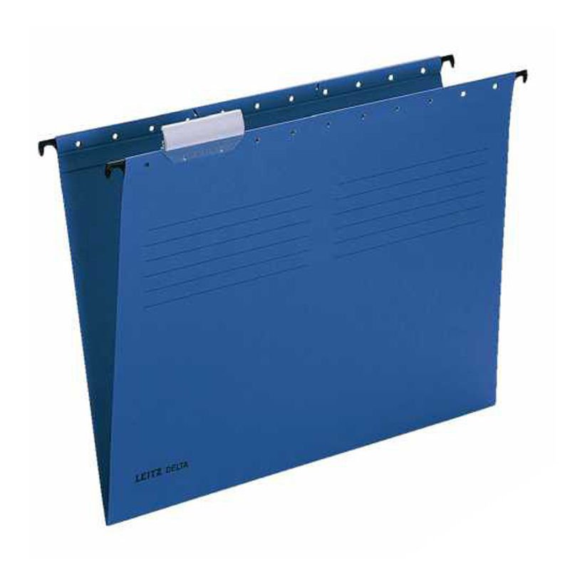 LEITZ 6515-35 DELTA ASKILI DOSYA TELSİZ MAVİ 25'Lİ KT.