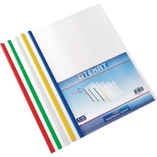 TEMAT 201713 SIKIŞTIRMALI DOSYA 5 Lİ KARIŞIK