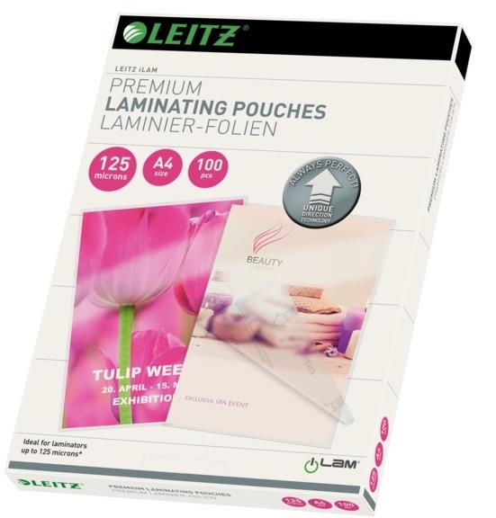 LEITZ 7481-00 LAMİNASYON POŞETİ A4 125 MİKRON 100 LÜ