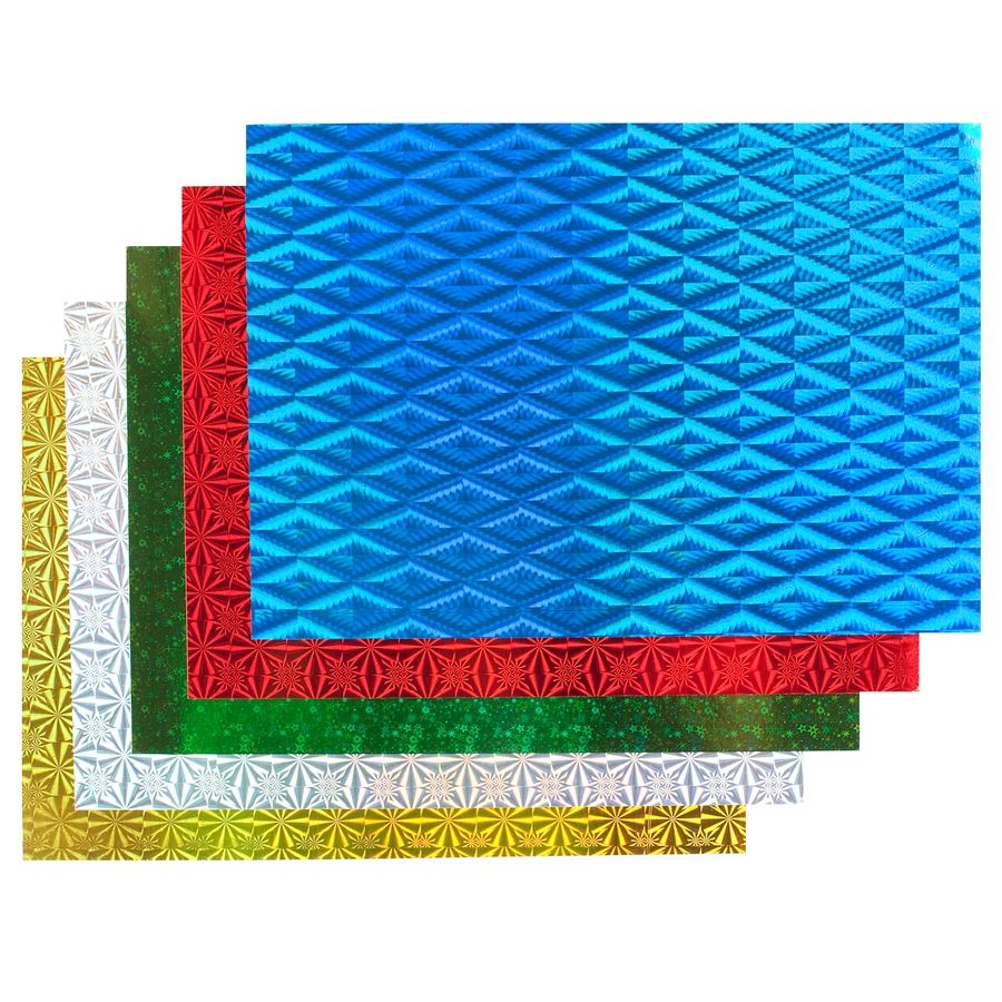 BİGPOİNT BP705-50 HOLOGRAMLI KARTON 50X70CM KARIŞIK 10'LU POŞET