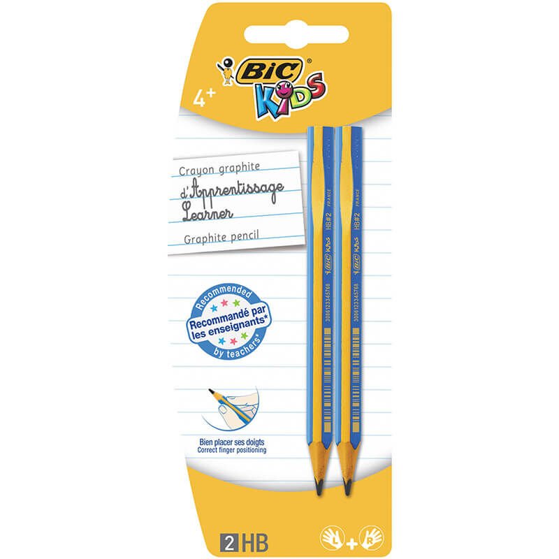 BİC KİDS EVOLUTİON JUMBO KURŞUN KALEM 2'Lİ