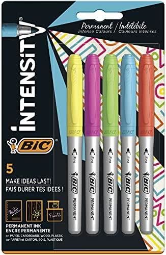 BİC INTENSITY PERMANENT MARKÖR 5'Lİ BLS.MET.942861