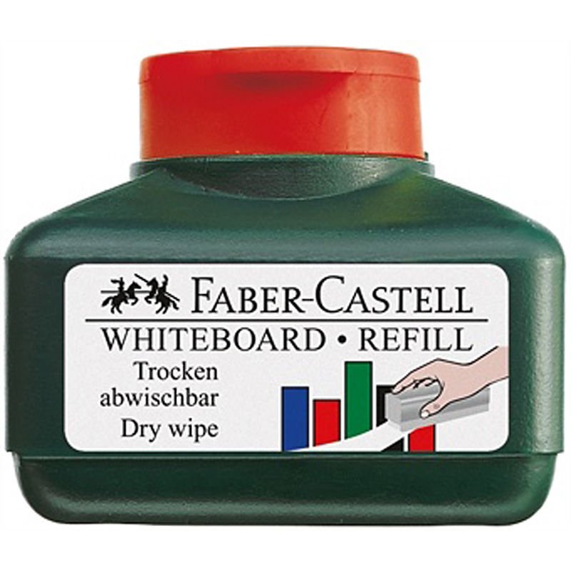 FABER 158421 BEYAZ TAHTA KALEMİ REFİL KIRMIZI 6'LI