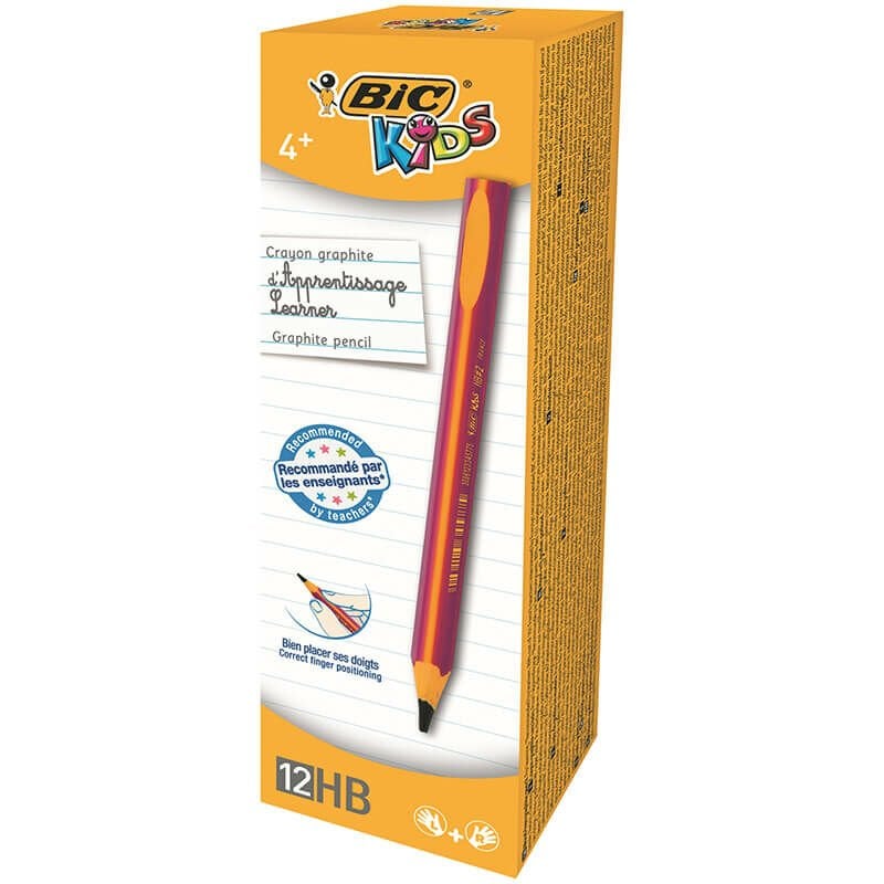 BİC KİDS JUMBO KURŞUN KALEM PEMBE 929263 12'Lİ