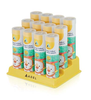 ADEL 360013 KURUBOYA METAL TÜP 24 RENK