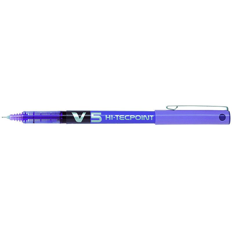 PİLOT V5 İĞNE UÇ ROLLER KALEM 05 MM MOR 12'Lİ KT.