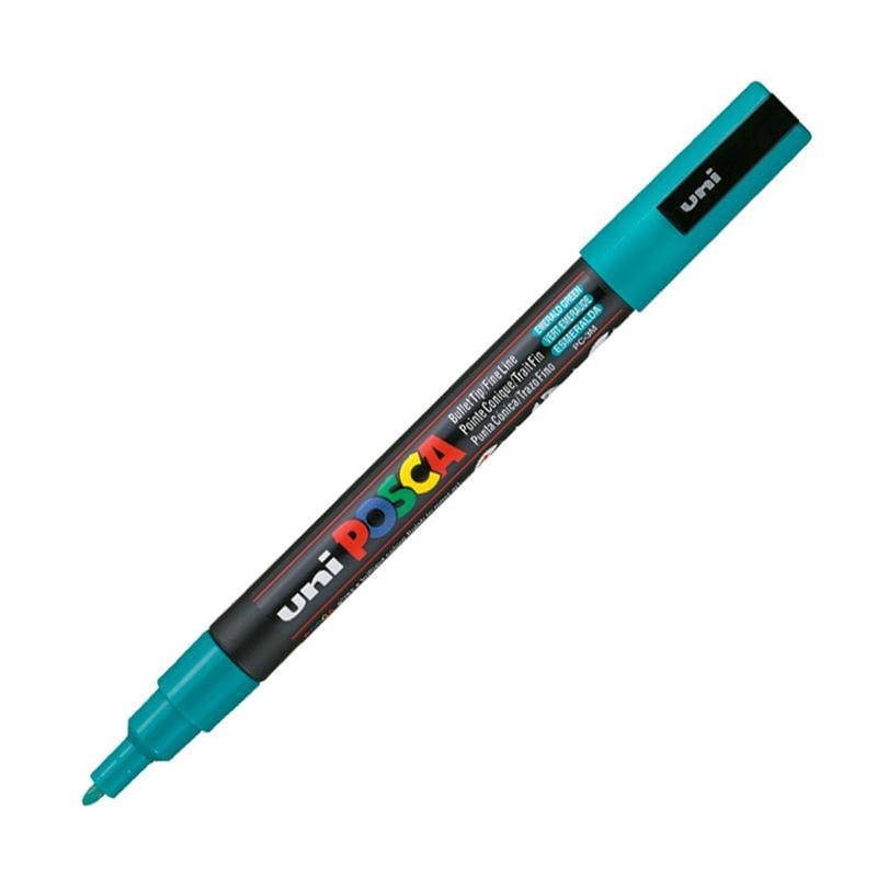 UNİ PC-3M POSCA POSTER MARKÖRÜ Z.YEŞİLİ 6'LI KT.