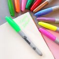 SHARPİE 1881076 FİNE PERMANENT MARKÖR NEON SARI 12'Lİ KT.