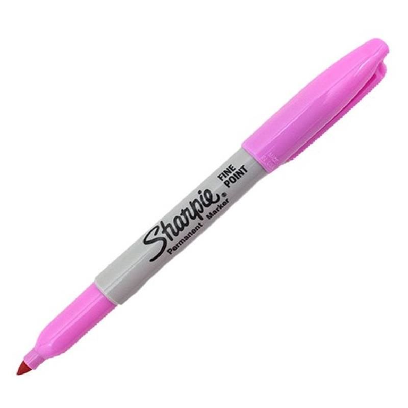 SHARPİE 1836457 FİNE PERMANENT MARKÖR ŞEKER PEMBE 12'İ KT.