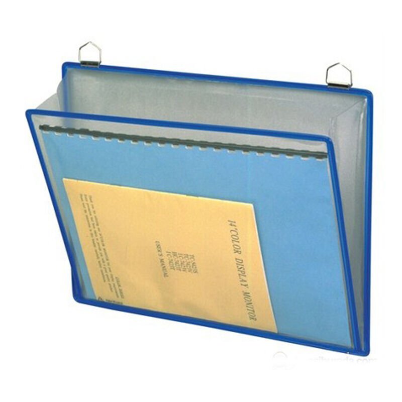 TARİFOLD 34000125 CEPLİ ASKILI POŞET A4 YATAY 5 Lİ MAVİ