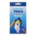 ADEL 000013 K.PENGU ÜÇ JUMBO K.BOYA KALEMİ 12'Lİ
