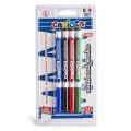 CARİOCA 43231 BEYAZ TAHTA KALEMİ 4 RENK 4'LÜ BLİSTERLİ 2.8 MM