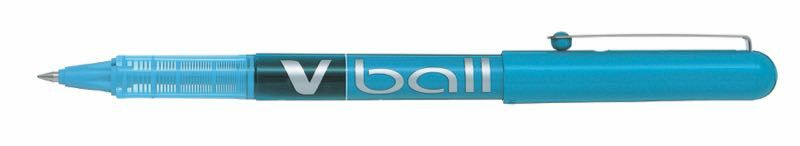 PİLOT BL-VB5-SL V-BALL ROLLER KALEM 05 MM AÇIK MAVİ 12'Lİ KT.