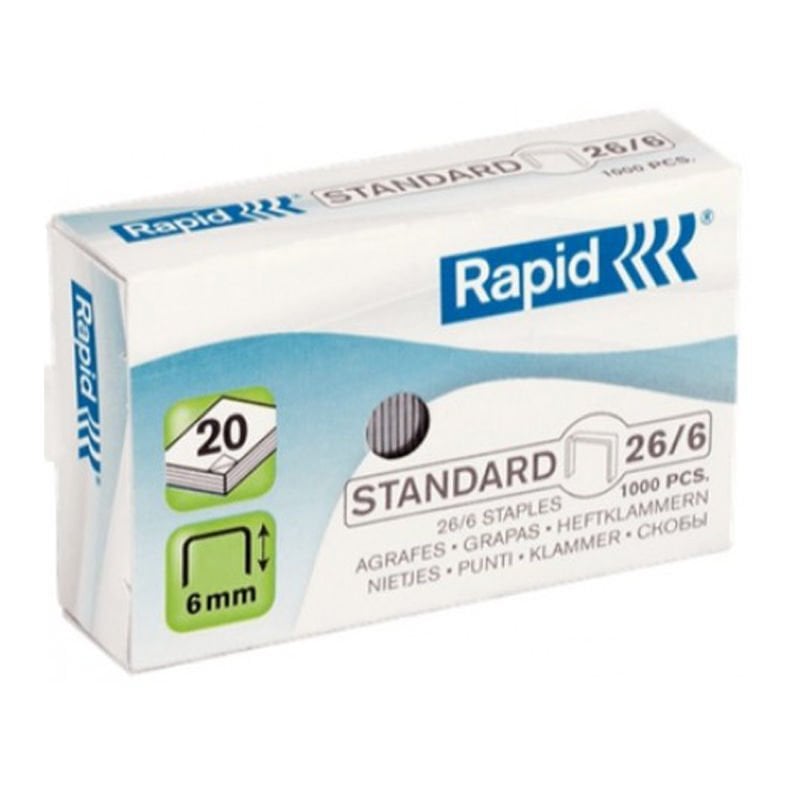 RAPİD 248613 ZIMBA TELİ NO:26/6 1M STANDART 20 Lİ KUTU