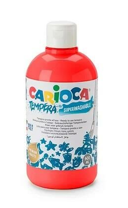 CARİOCA KO027/10 TEMPERA SULUBOYA SÜP.YIKNBLR.500ML KIRMIZI