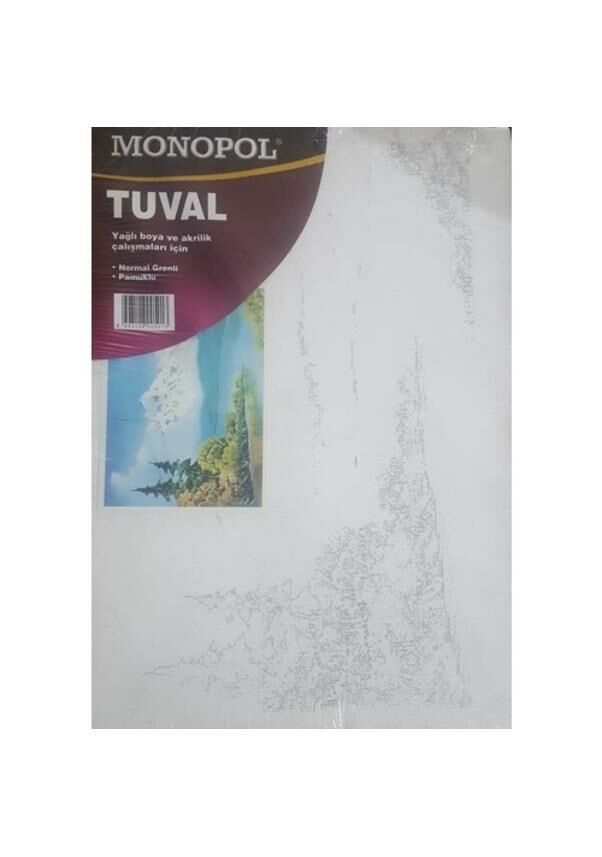 MONOPOL 1712 TUVAL 35x50cm DESENLİ