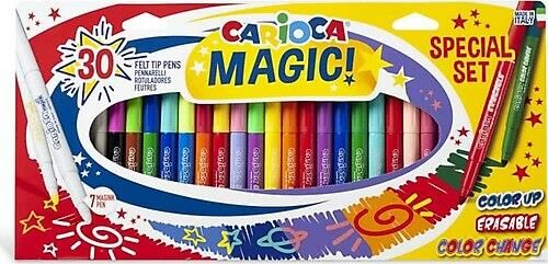 CARİOCA 43183 SİHİRLİ KEÇELİ BOYA KALEMİ 30'LU ÖZEL SET
