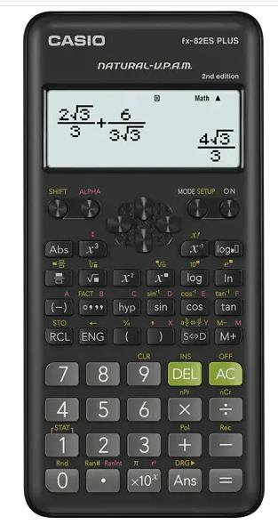 CASIO FX-82 ES PLUS HESAP MAKİNESİ FONKSİYONLU