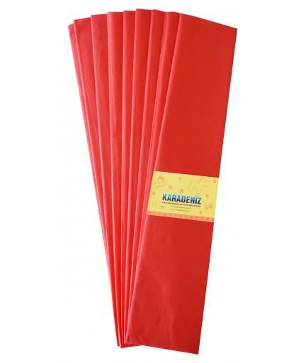 LİNO PA-014 LÜX KRAPON KAĞIDI KIRMIZI 10LU 50X200