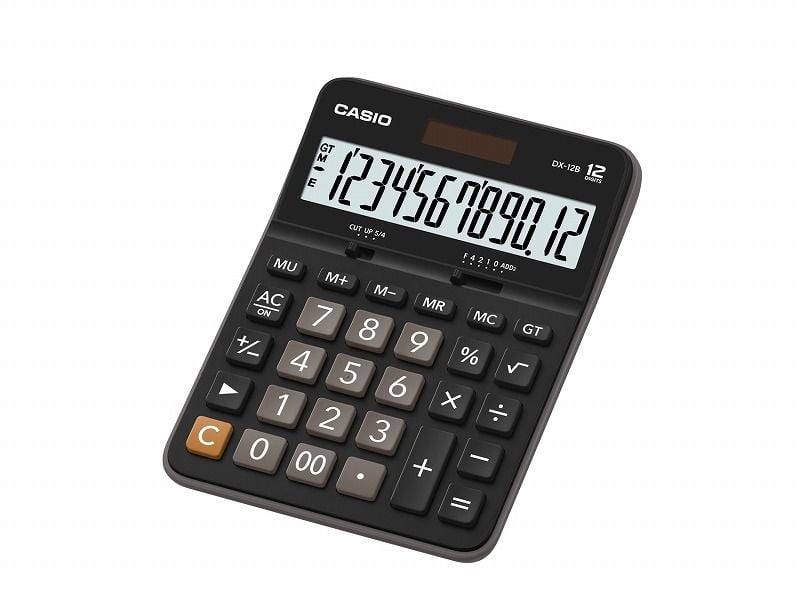 CASIO DX-12 B HESAP MAKİNANESİ 12 HANE