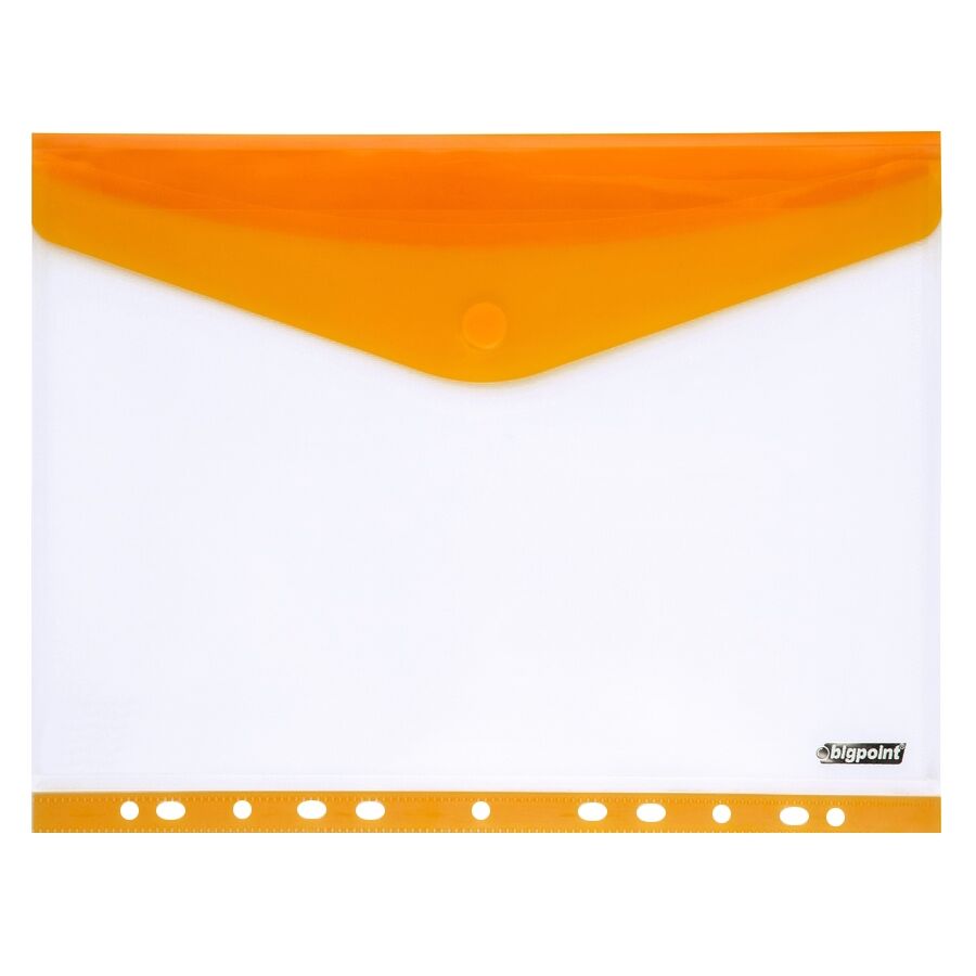BİGPOİNT BP250-45 11 DELİKLİ YAN CIRTLI DOSYA A4 TURUNCU 12'Lİ PAKET