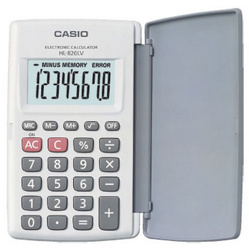 CASIO HL-820 LV HESAP MAKİNASI