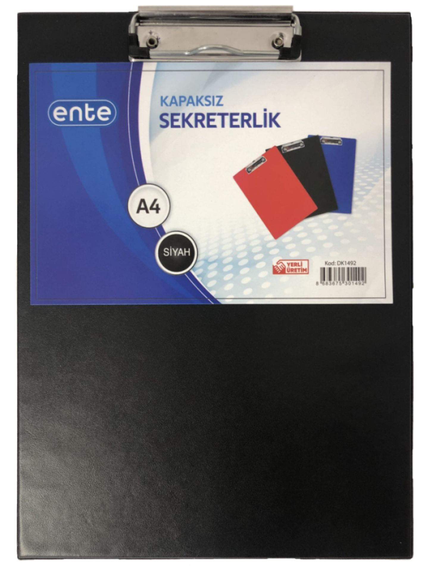 ENTE A4 SEKRETERLİK KAPAKSIZ SİYAH