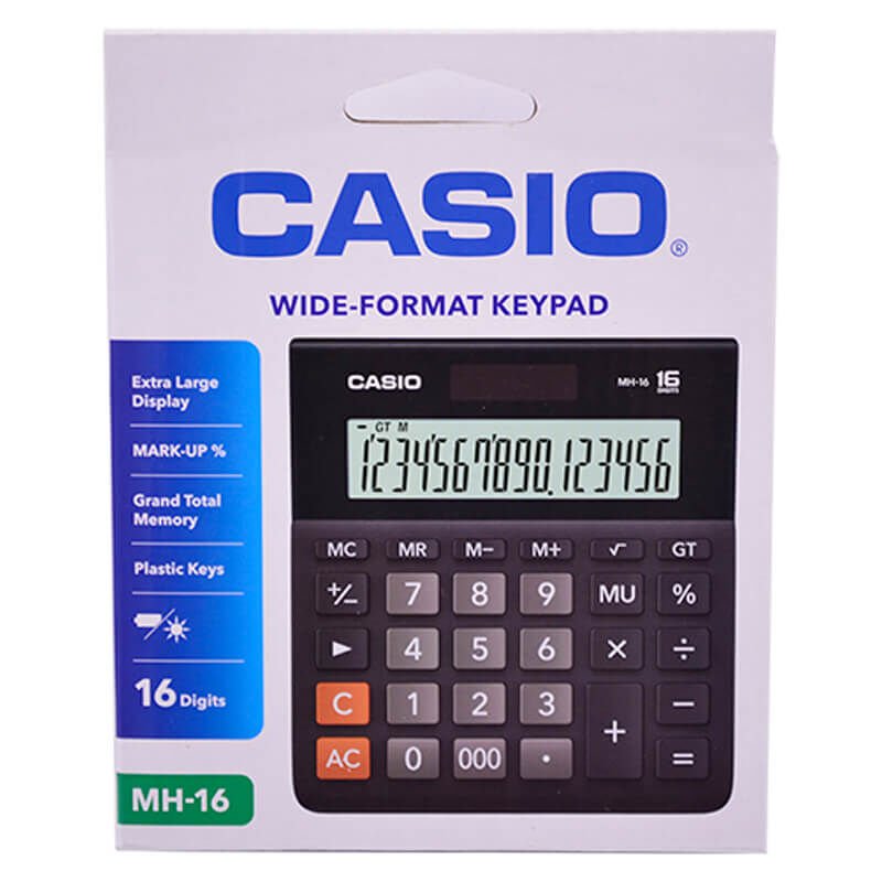 CASIO MH-16 HESAP MAKİNASI
