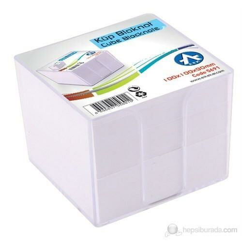 ARK 569-1 KÜP NOTLUK (100X100X90 MM)  + KAĞIT